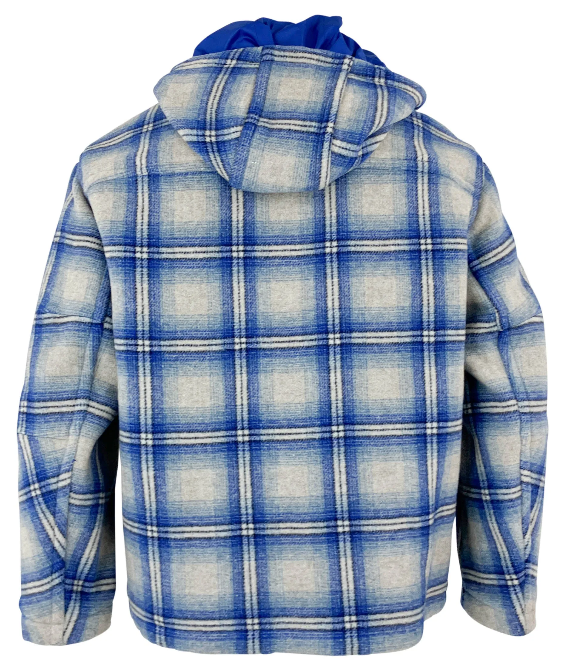 Isabel Marant Kurt Coat in Blue Plaid