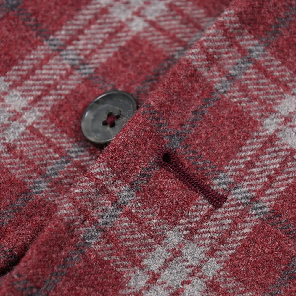 Isaia Soft Flannel Wool Sport Coat