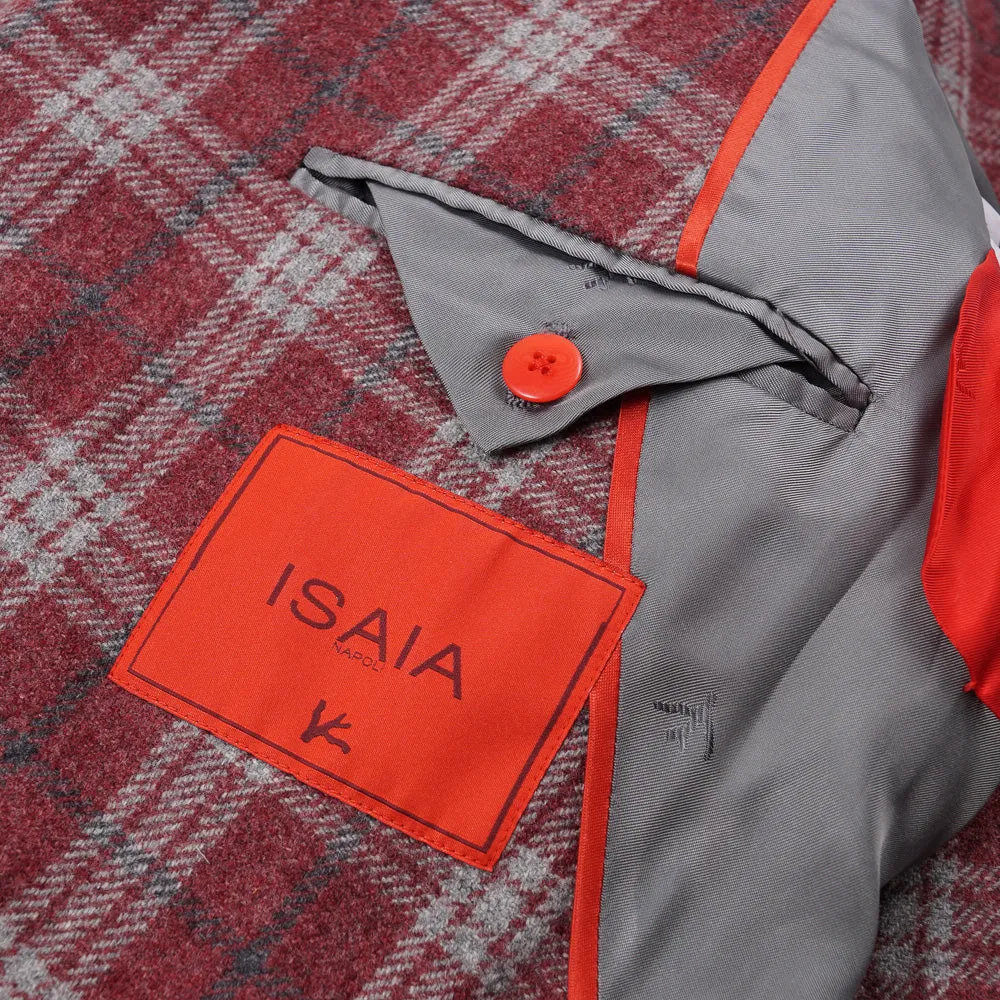 Isaia Soft Flannel Wool Sport Coat