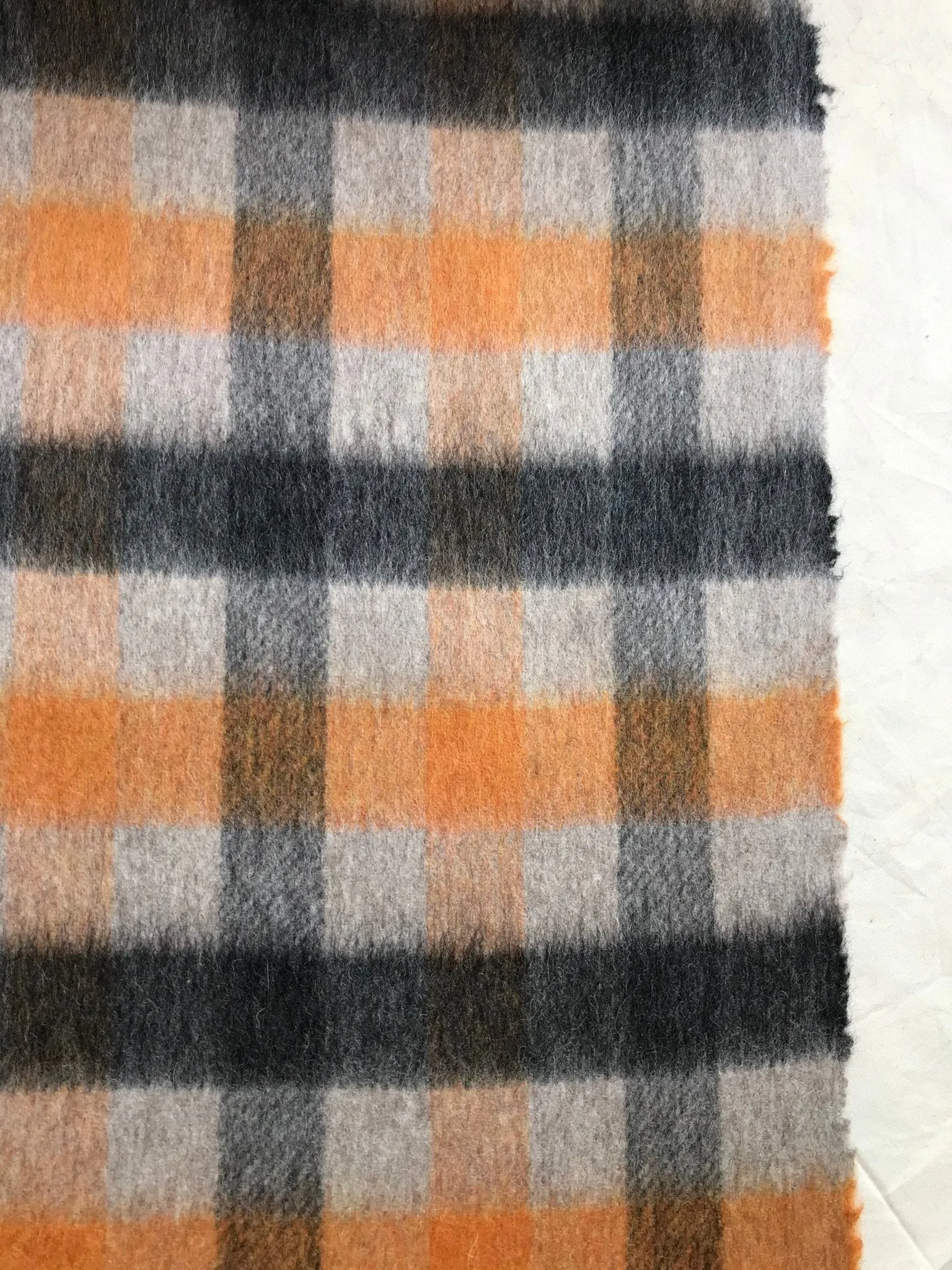 Italian Wool Blend Check (1/4 yard increments)