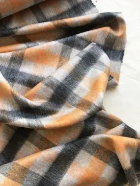 Italian Wool Blend Check (1/4 yard increments)