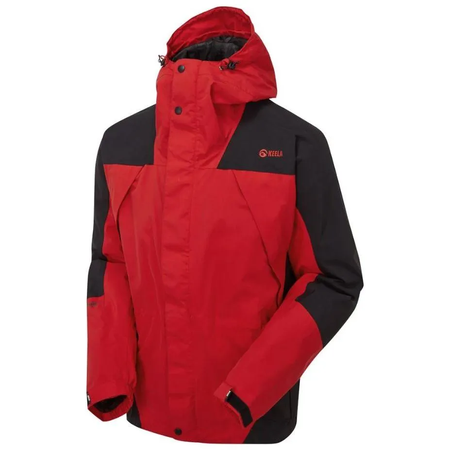 Keela Munro Waterproof Jacket - Red/Black