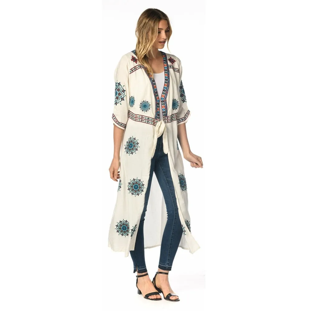 Kimono Abelle Alabaster