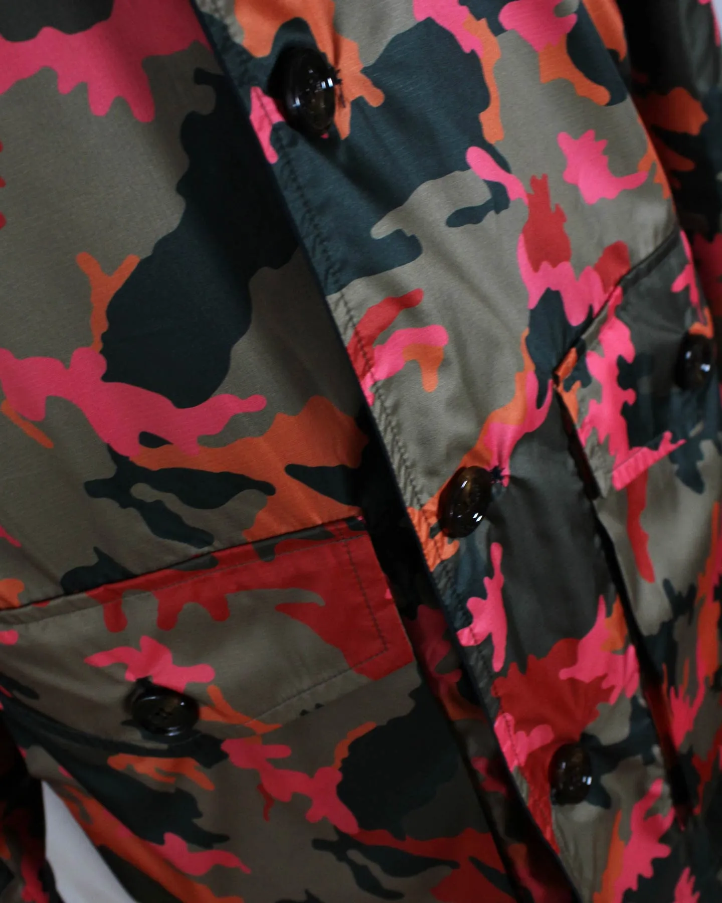 Kired Kiton Jacket Reversible Navy Camo Rain Coat EU 50/ M SALE