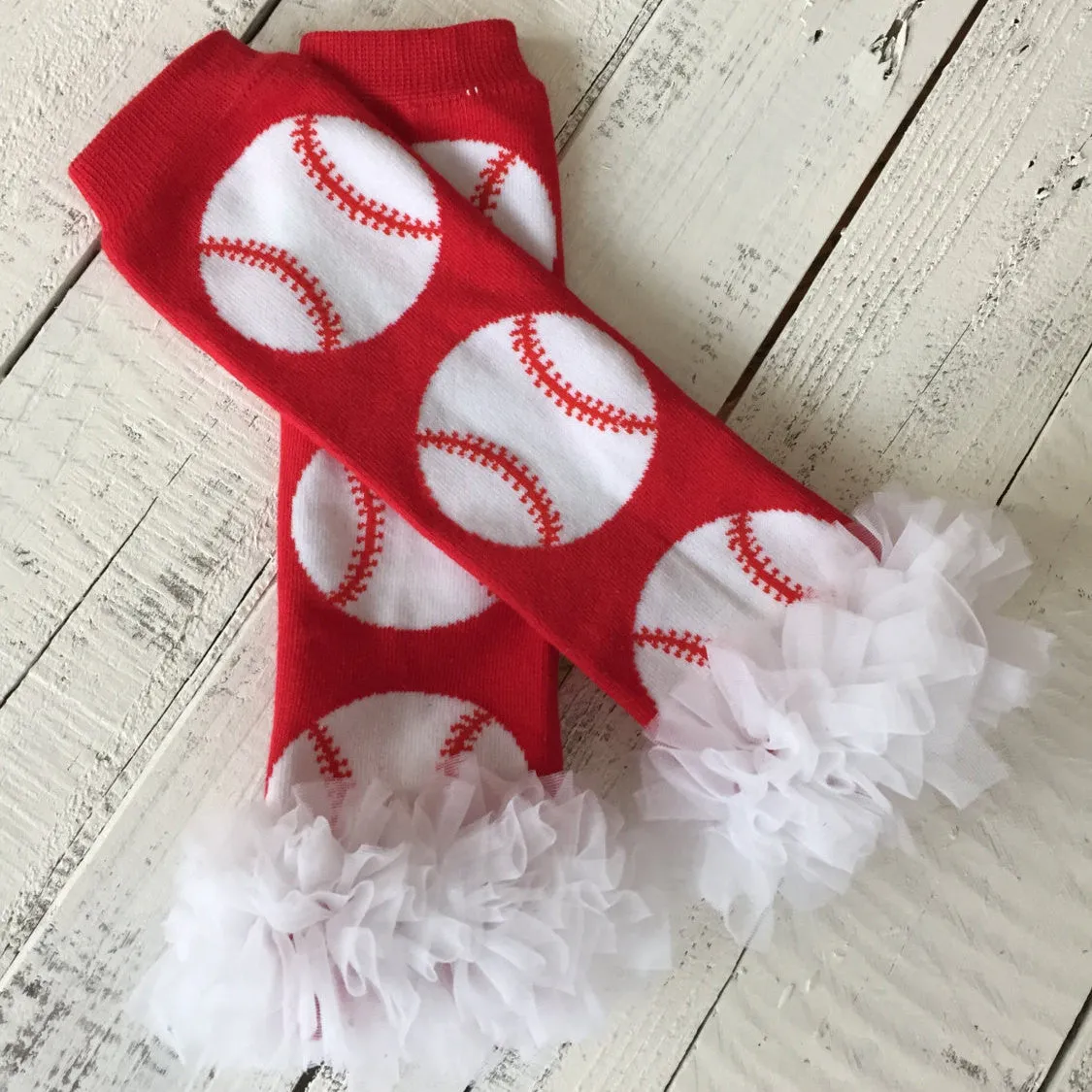 Leg Warmers - Baseball/Softball with or without white ruffle