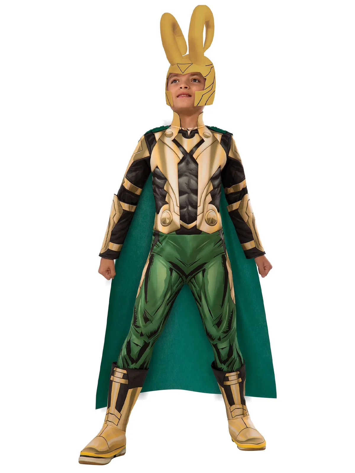 Loki Deluxe Costume for Kids - Marvel Avengers