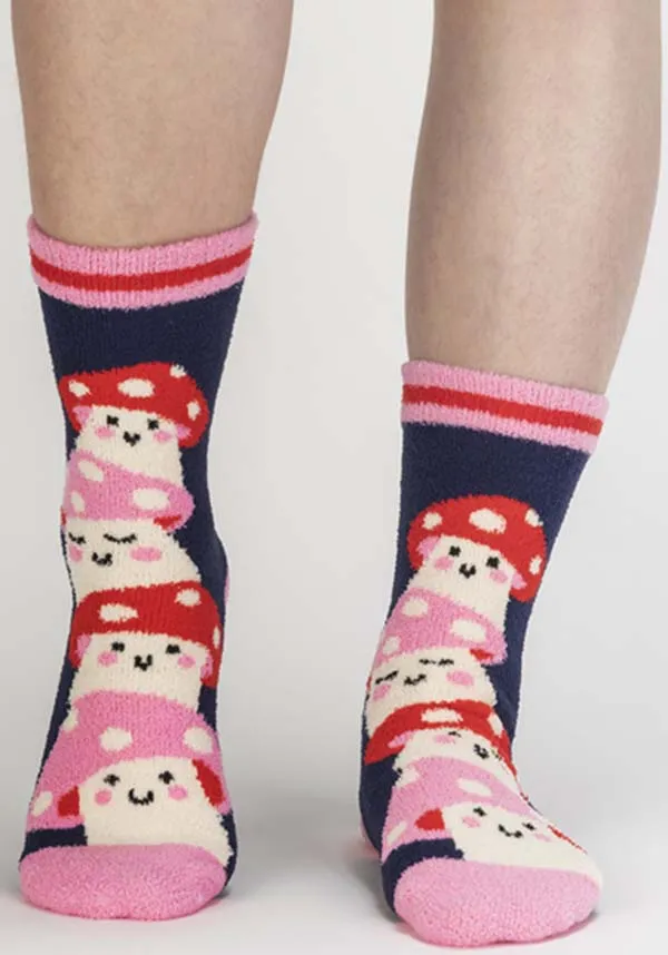 Magic Mushrooms | CREW SLIPPER SOCKS