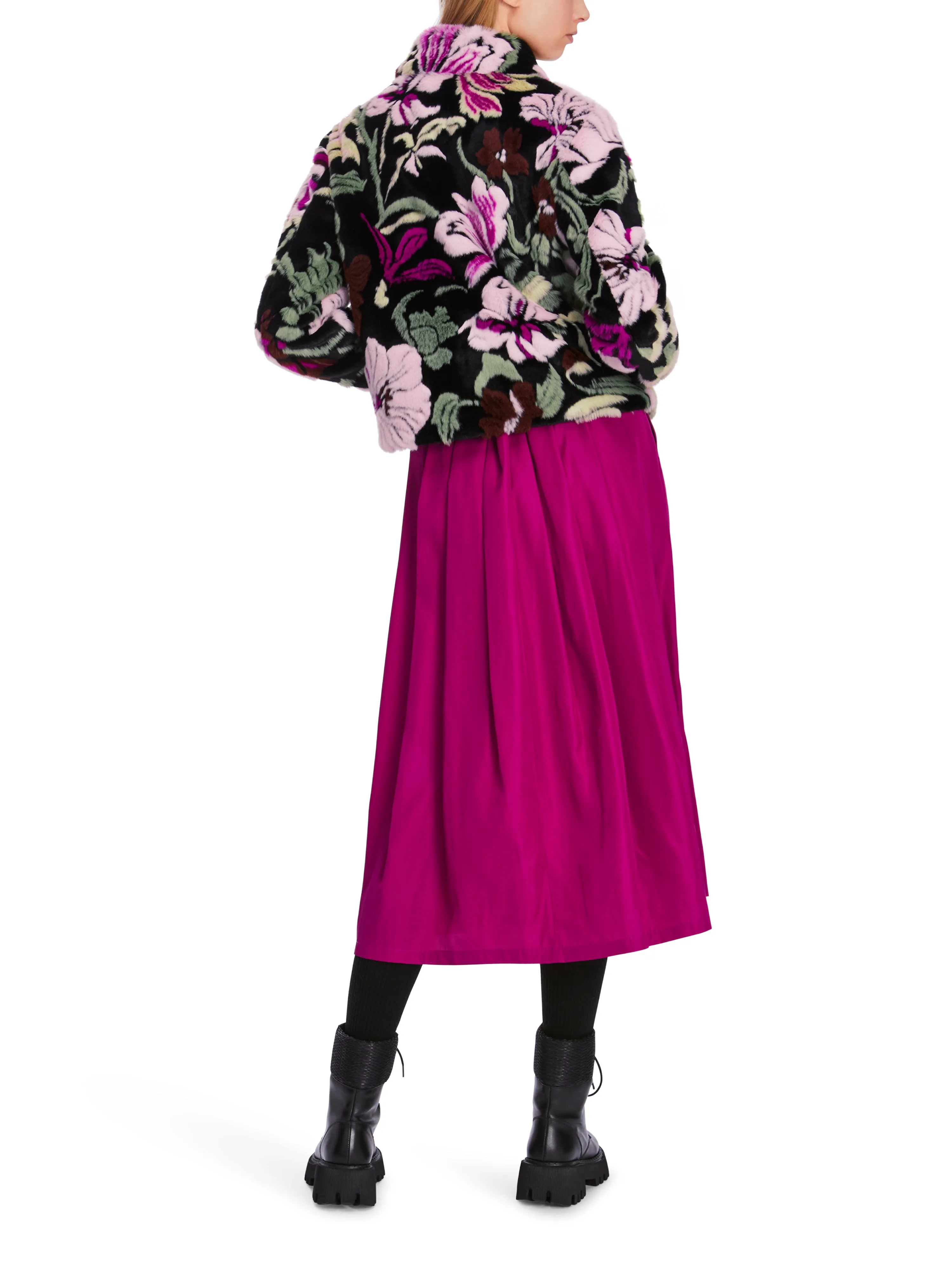 MARC CAIN Flower Print Jacket