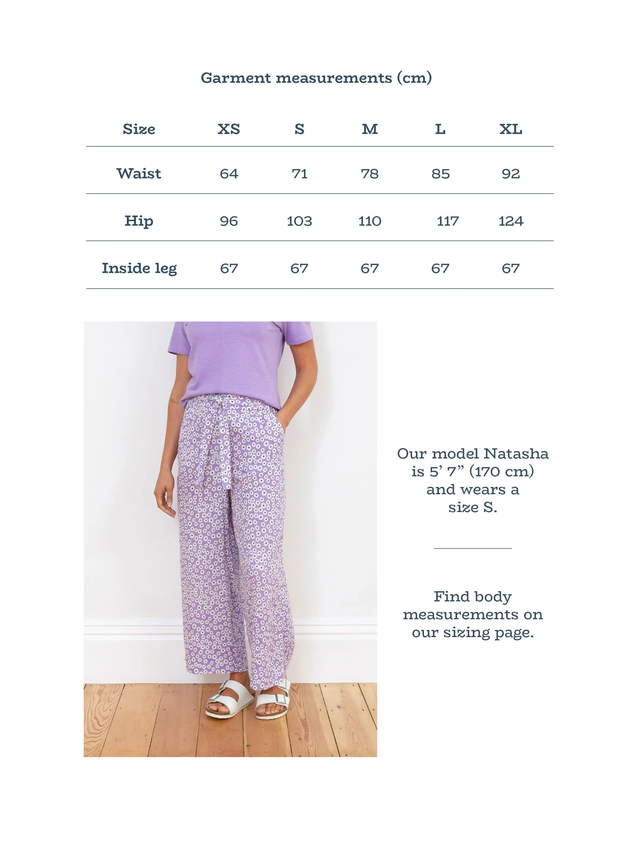 Melbury muslin trousers Daisy Bell