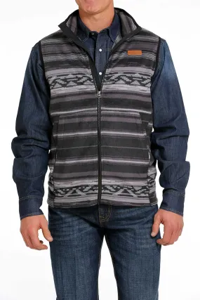 Men's Cinch Black Polar Vest #MWV1585002BLK