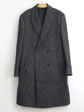 Men's Textured Coat,Dark Grey