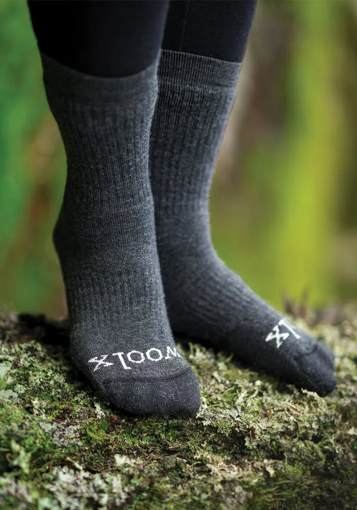 Milo Full Cushion Cold Weather Socks - Dark Grey Charcoal