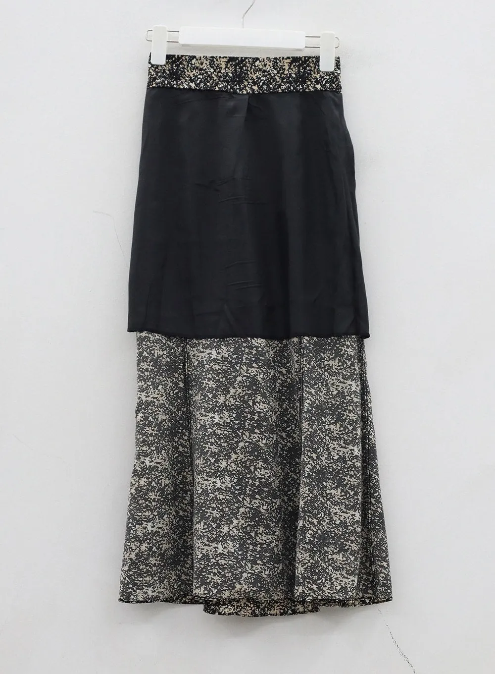 Mixed Color Maxi Skirt OJ300