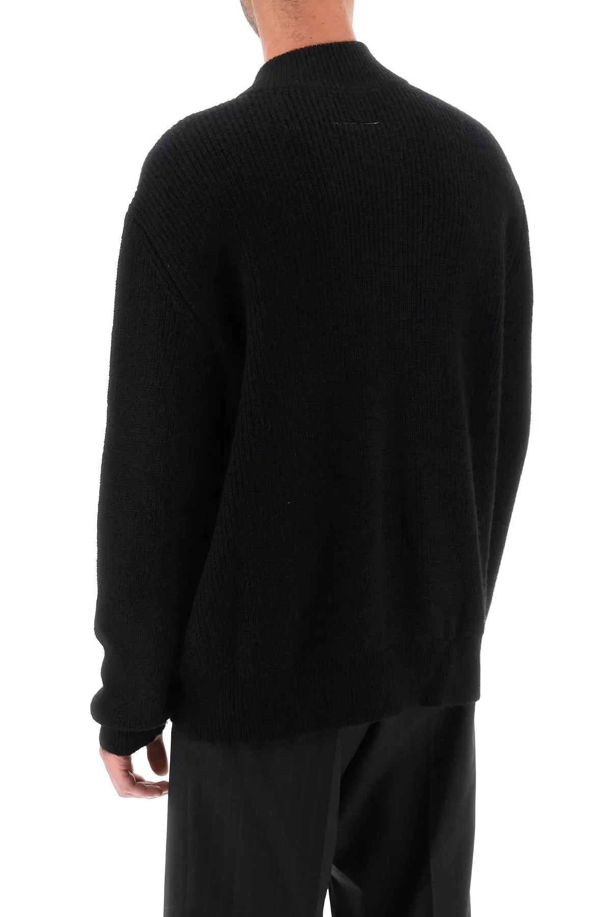 Mm6 Maison Margiela Destroyed Cardigan (Size - L)