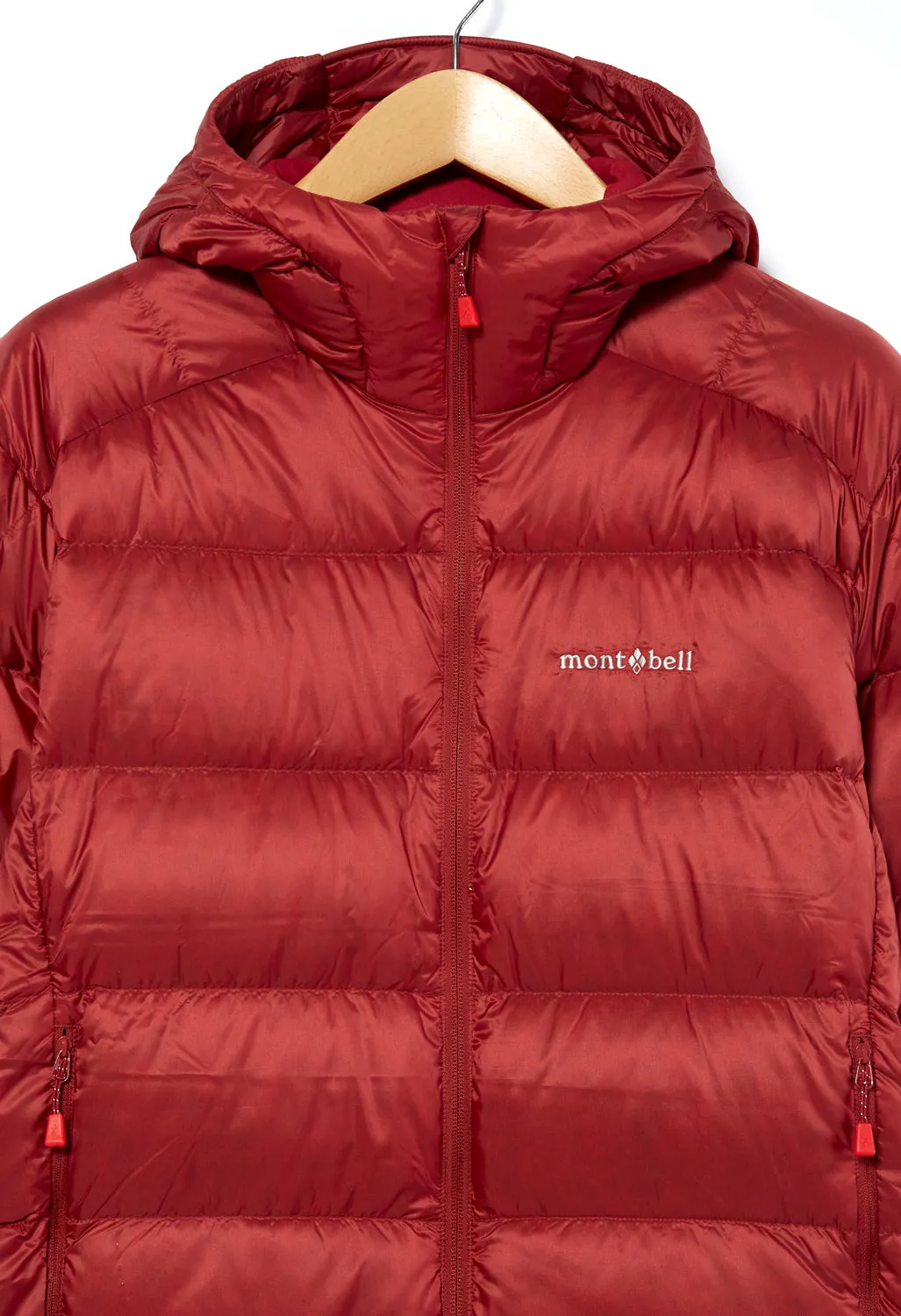 Montbell Men's Alpine Light Down Parka Jacket - Paprika