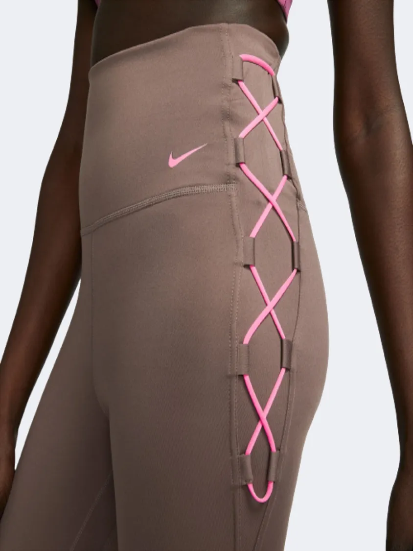 Nike Dri-Fit High-Waisted 7/8 Novelty Tights Women Training Tight Eclipse/Pink