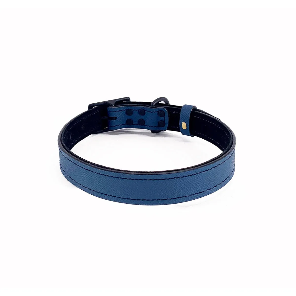 Nixon Classic Leather Dog Collar Orion Blue/Black