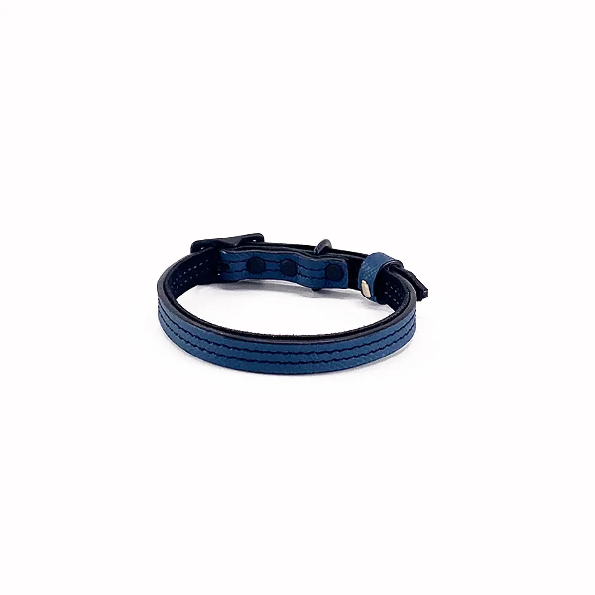 Nixon Classic Leather Dog Collar Orion Blue/Black