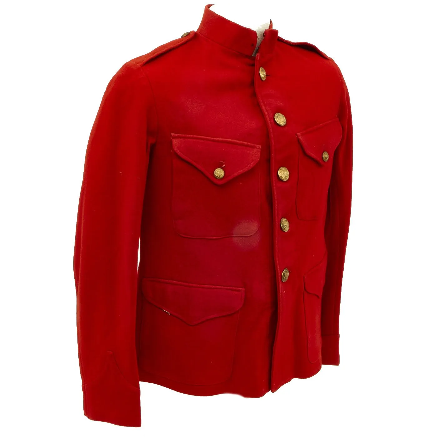 Original Pre-WW1 British Cavalry Other Ranks Enlisted Scarlet Coat - Dated 1903