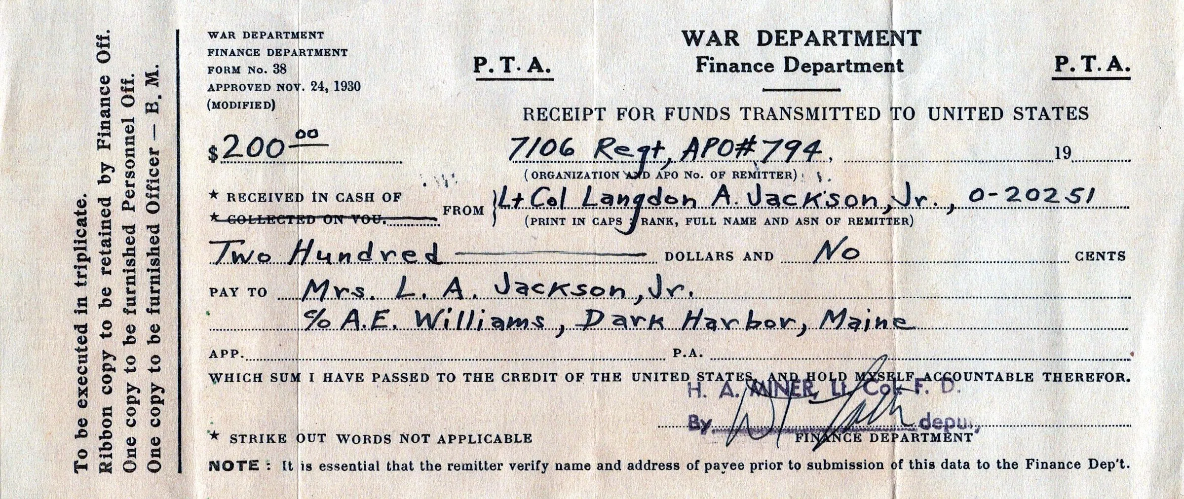 Original U.S. WWII to Korean War Era Large West Point Graduate Uniforms, Insignia and Document Grouping for Colonel Langdon A. Jackson, 4th Infantry Division & XXI Corps - West Point Class of 1936