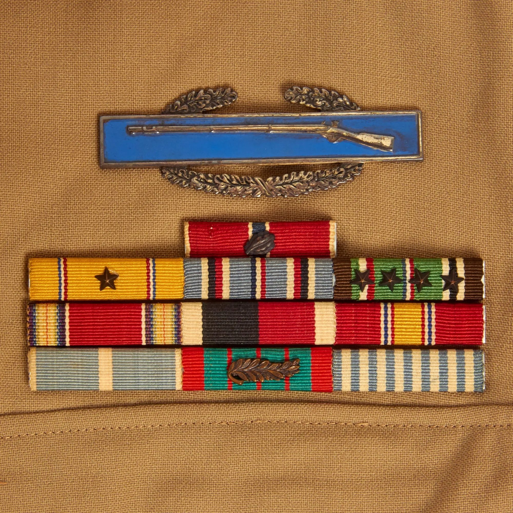 Original U.S. WWII to Korean War Era Large West Point Graduate Uniforms, Insignia and Document Grouping for Colonel Langdon A. Jackson, 4th Infantry Division & XXI Corps - West Point Class of 1936