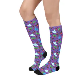 Park Hopper Fireworks Over-The-Calf Socks