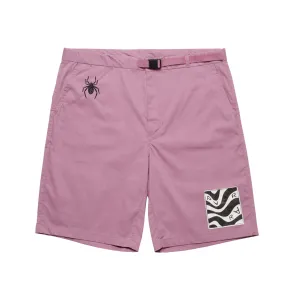 Parra Spider Ants Shorts - Lavender