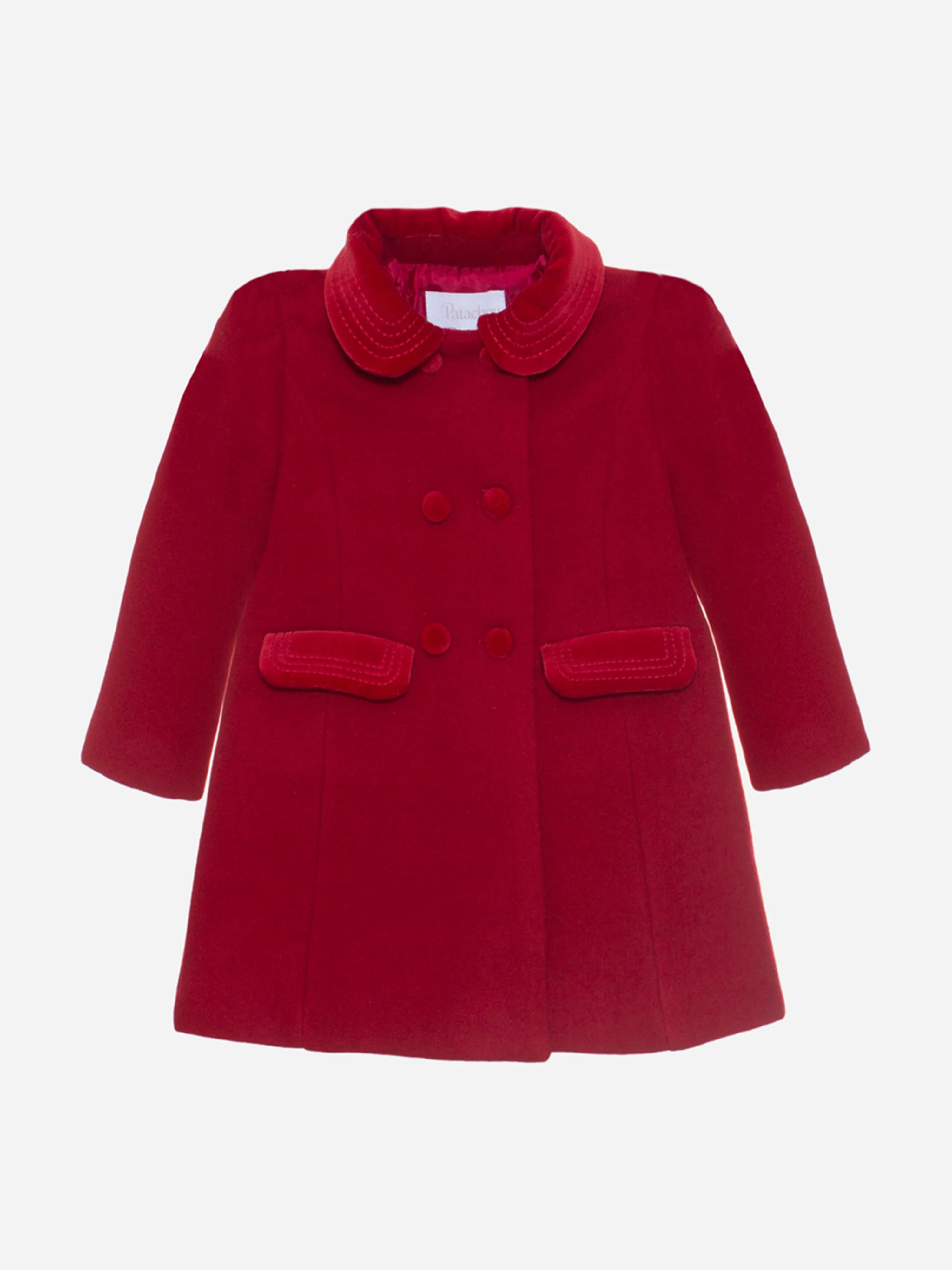 Patachou Baby Girls Traditional Coat in Red