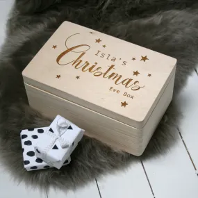 Personalised Large Traditional Christmas Eve Box