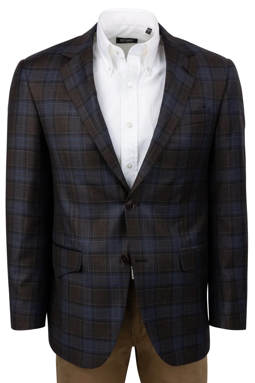 Pinto Ranch Charcoal Plaid Sport Coat