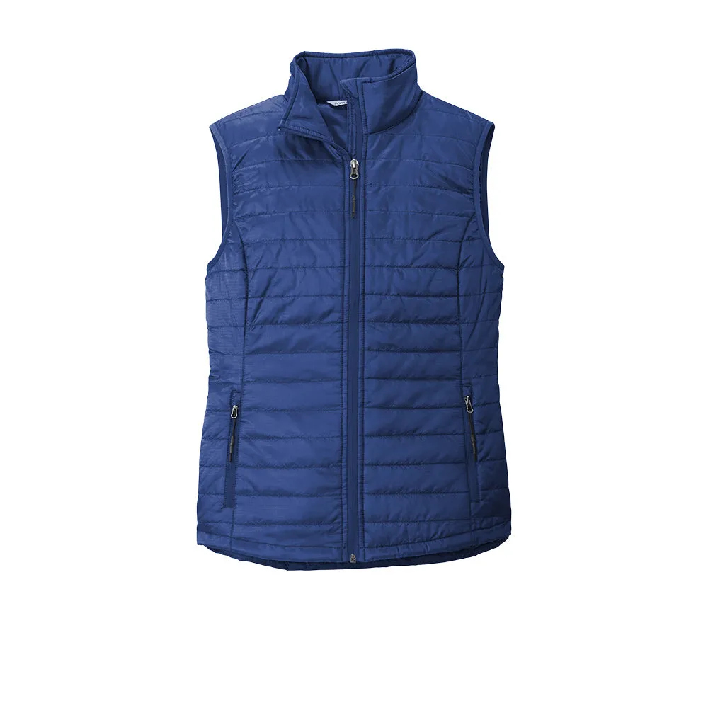 Port Authority® Women's Packable Puffy Vest - Cobalt Blue