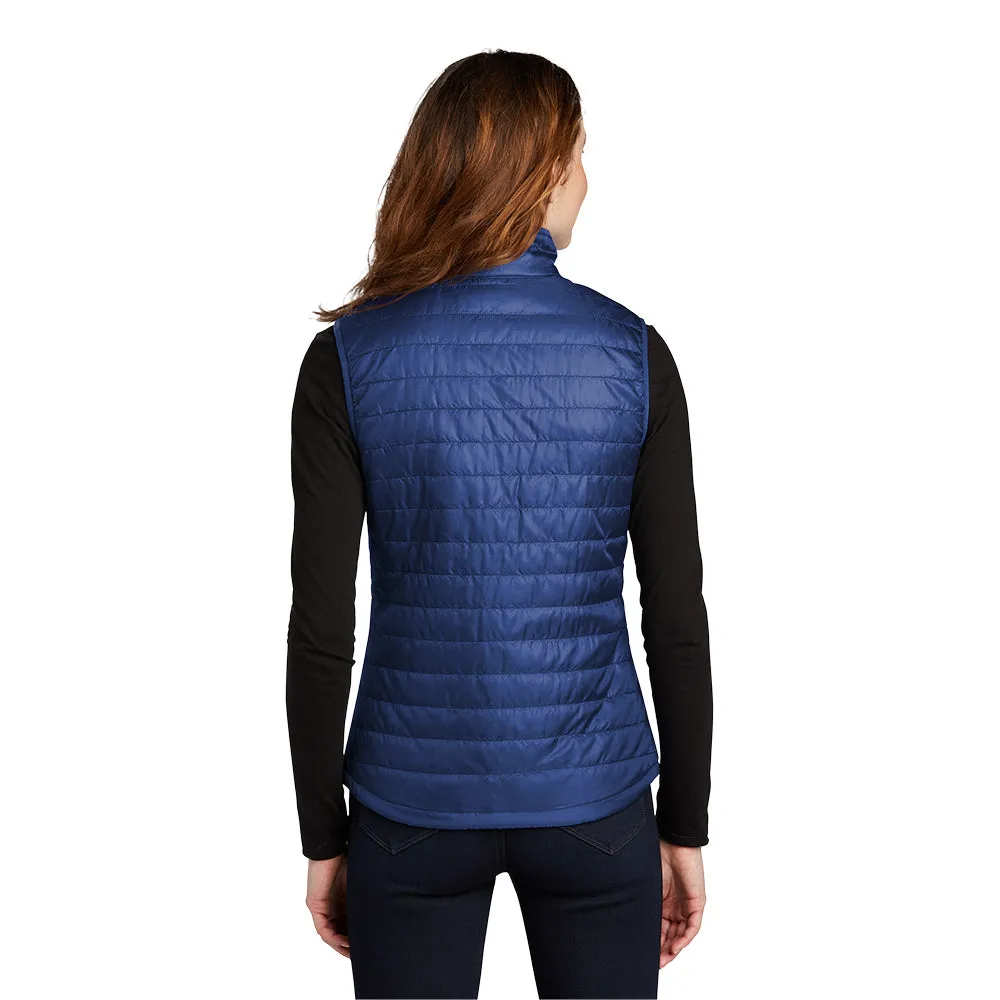 Port Authority® Women's Packable Puffy Vest - Cobalt Blue