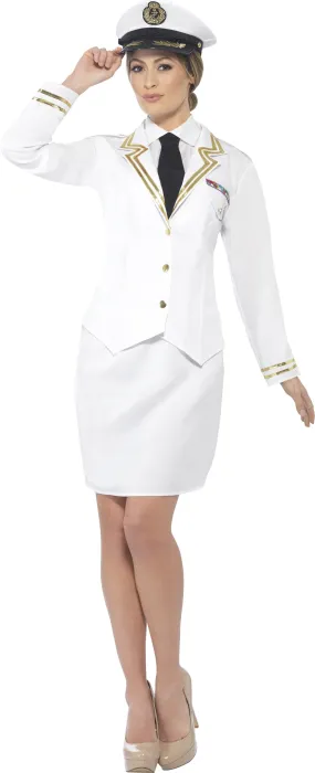 Prestigious Naval Officer Ladies Costume