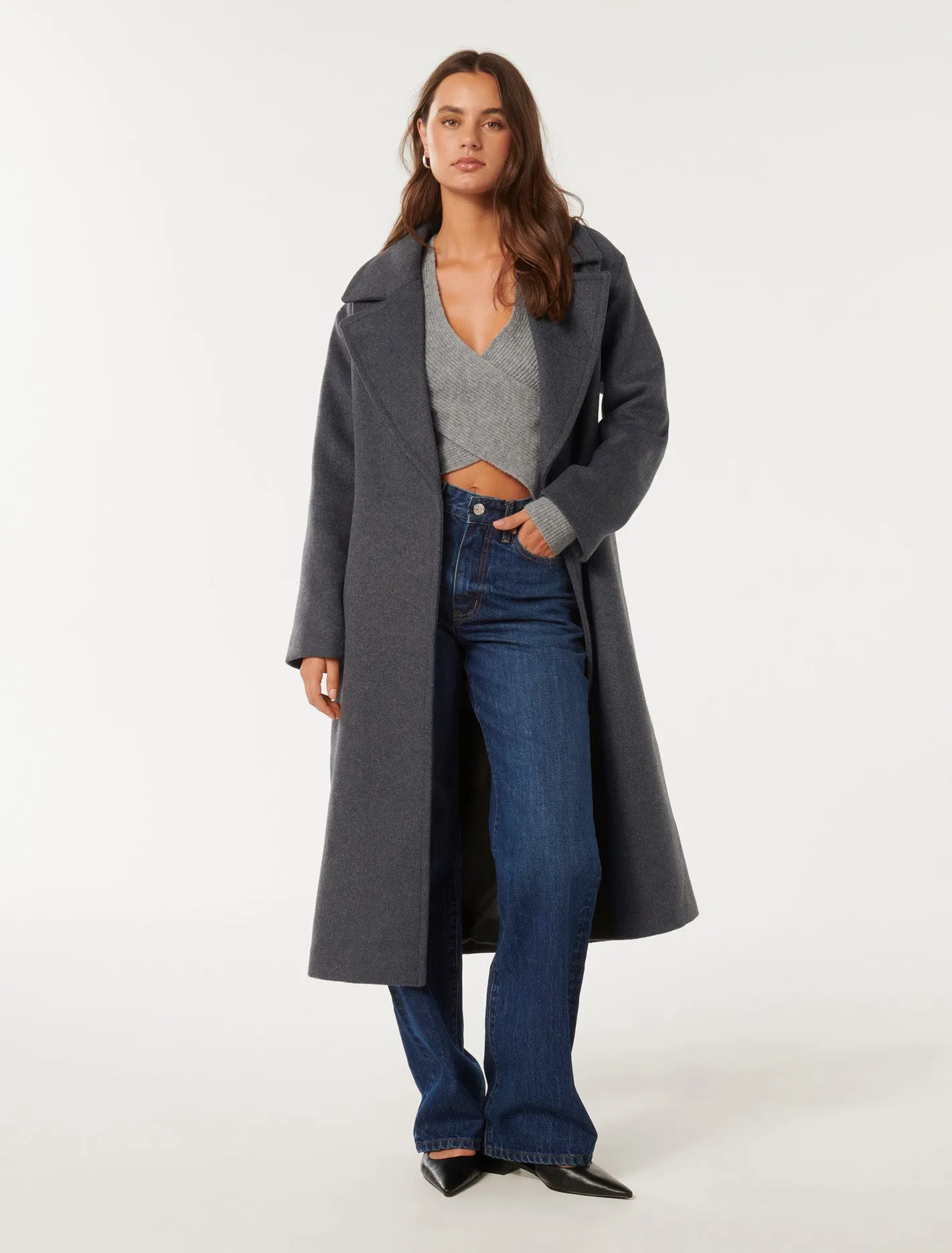 Priya Wrap Coat