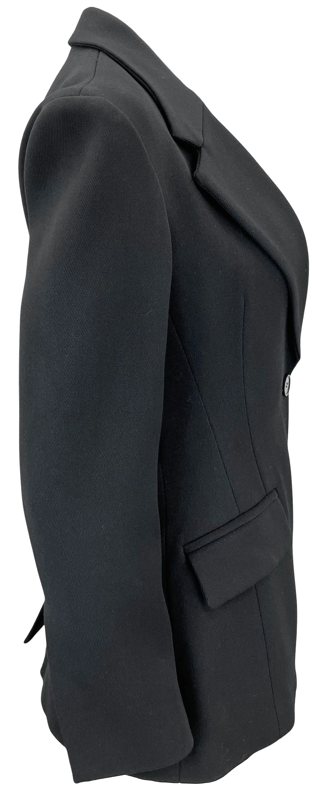 Proenza Schouler Wool Twill Blazer in Black