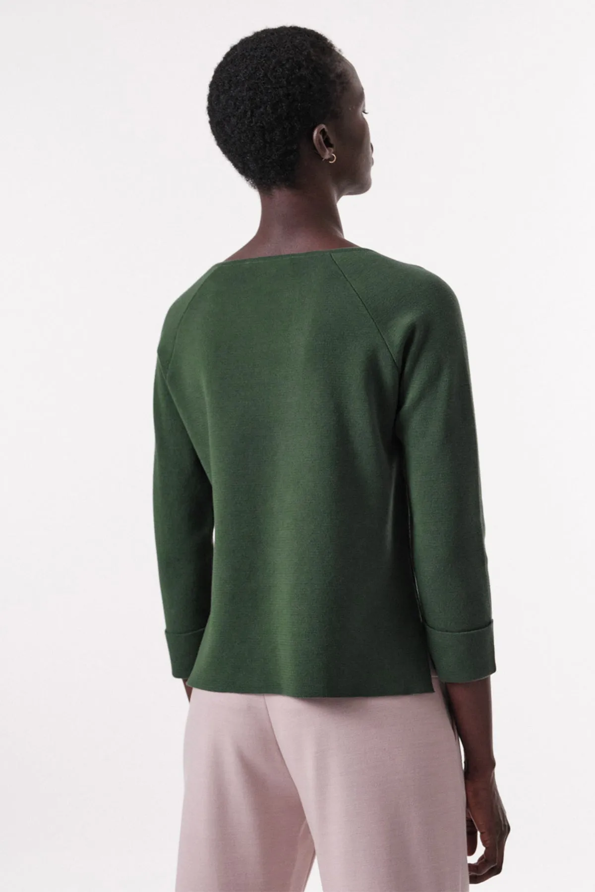 Punto Milano Sweater Dark Green LANIUS