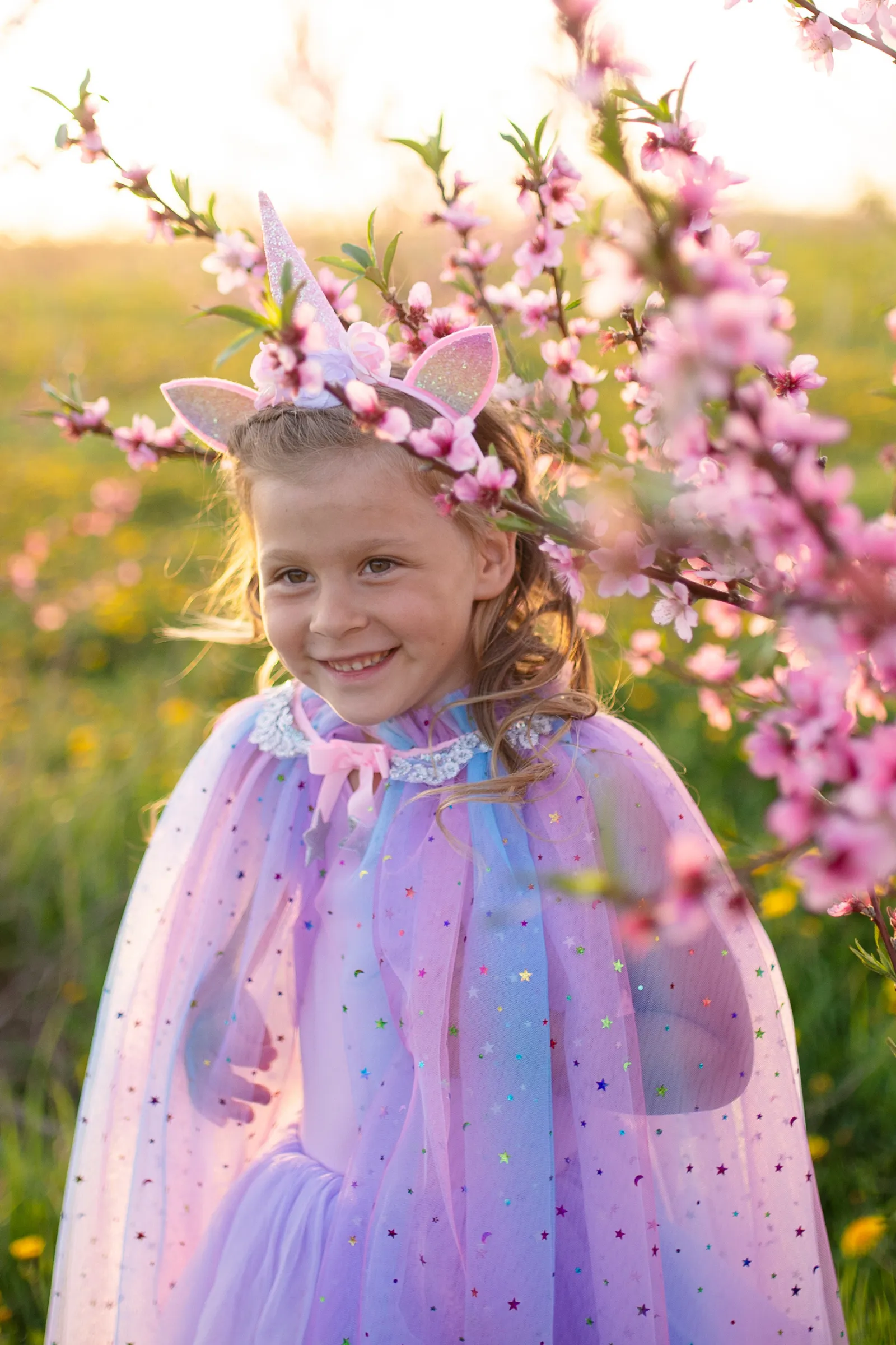 Rainbow Unicorn Cape & Headband