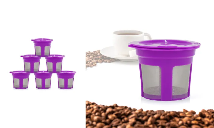 Refillable Reusable Coffee Filters Capsule Pods