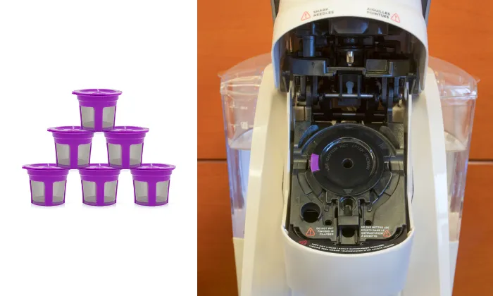 Refillable Reusable Coffee Filters Capsule Pods