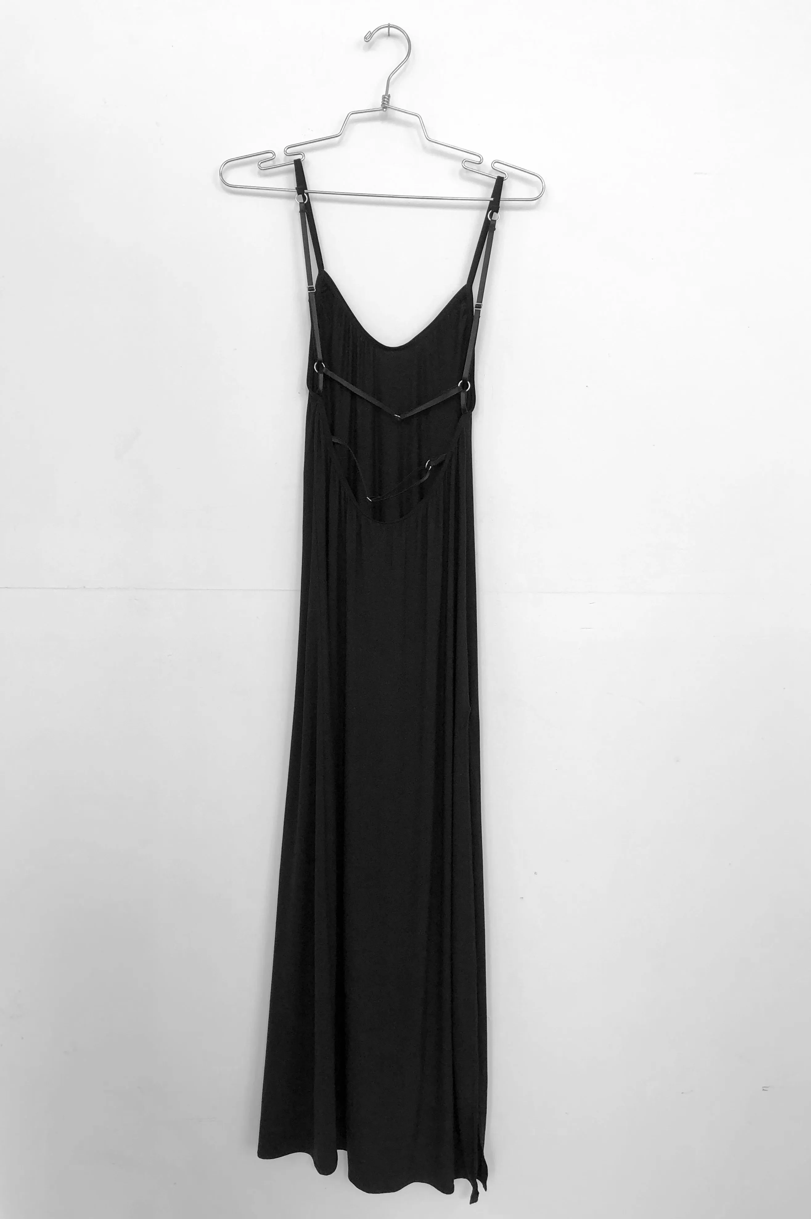 RETIRING 12/31 Lucid Slip Dress in Black Tencel Modal Jersey