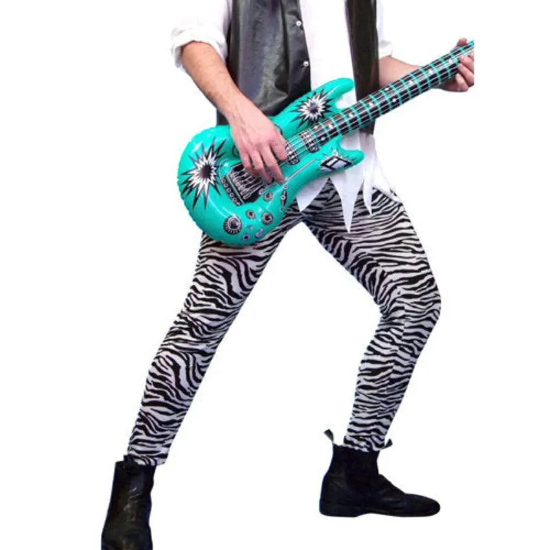 Rocker Tights - Men's Zebra Print