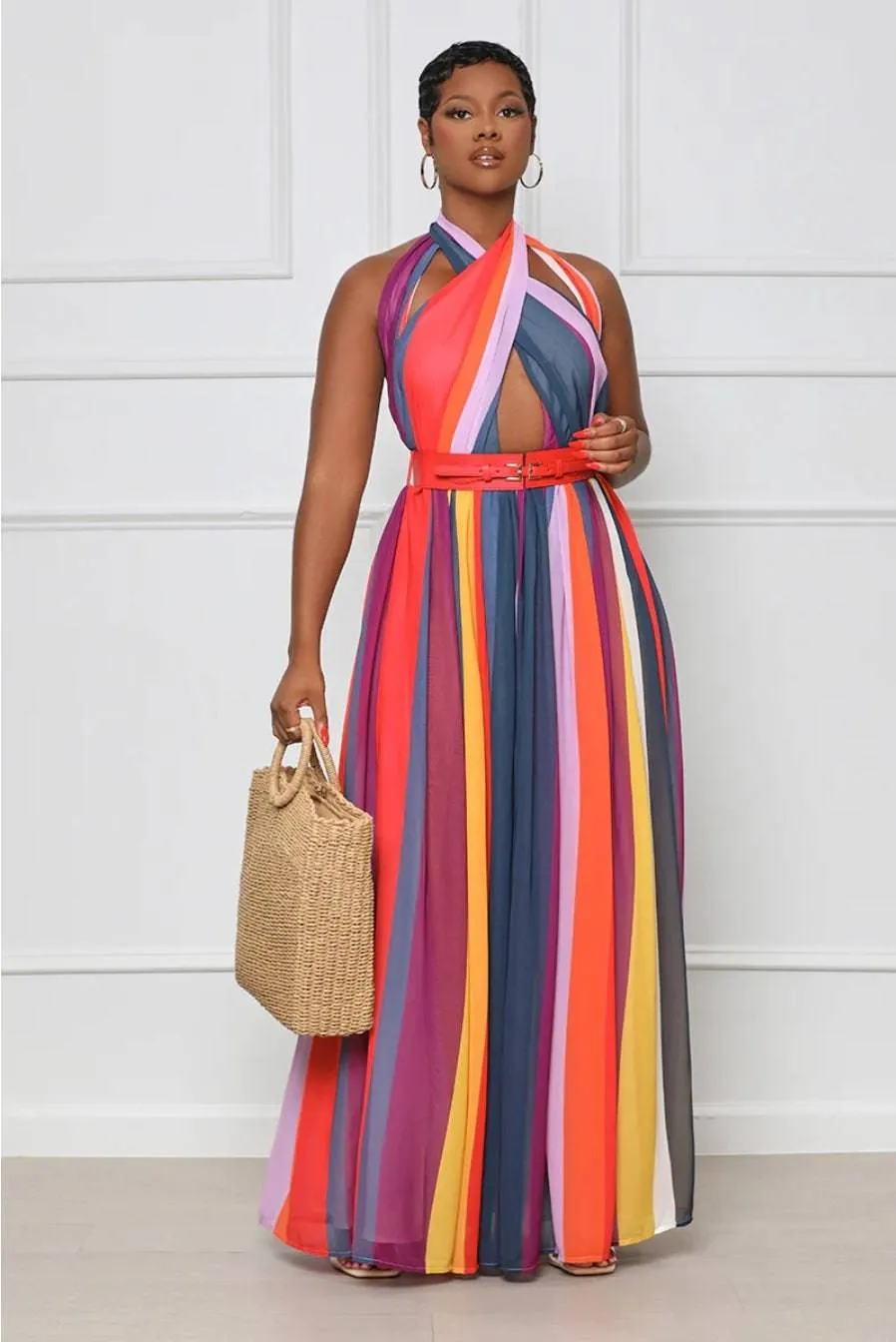 Ruby Multi Colored Maxi