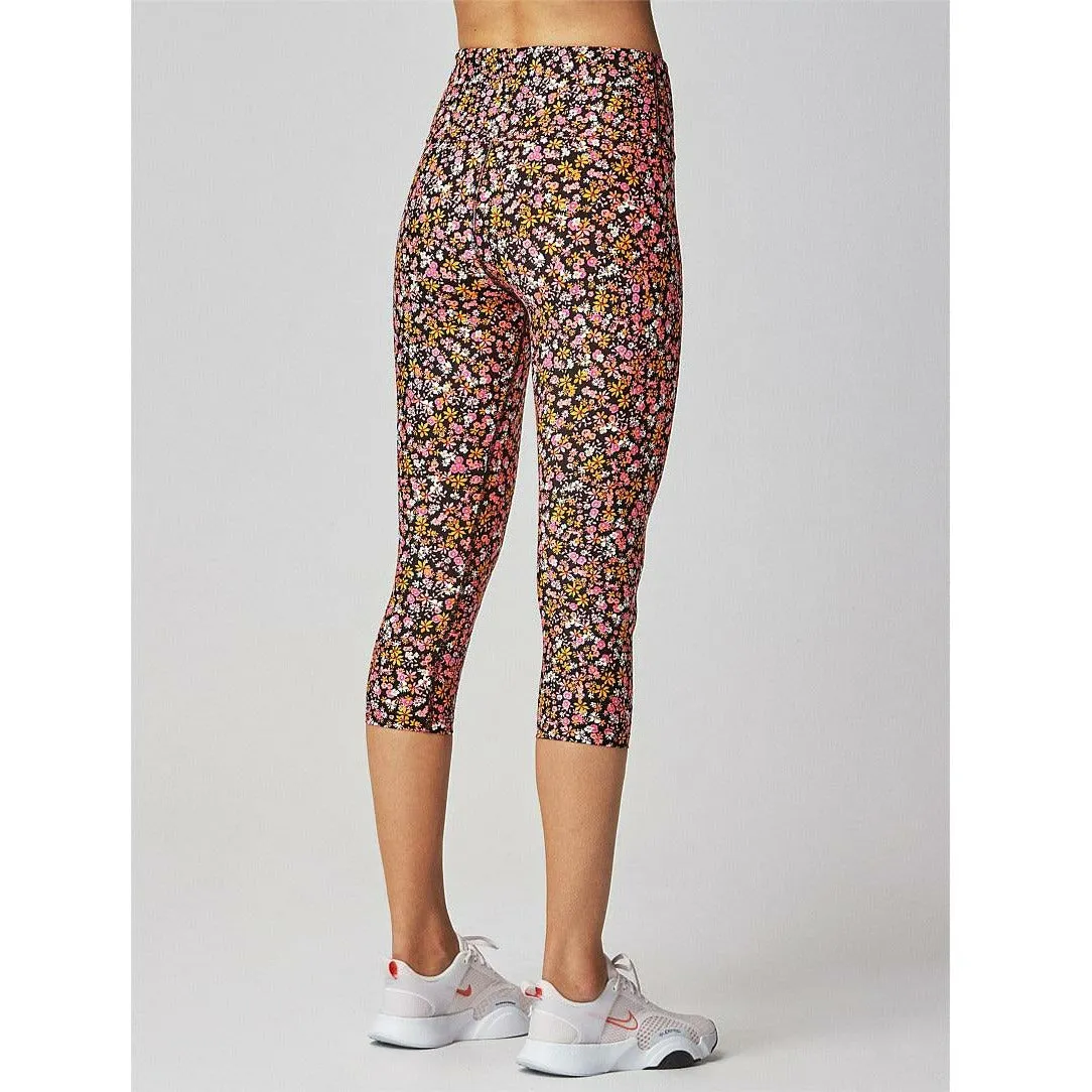 Running Bare Fight Club Ab-Waist 3/4 Leggings