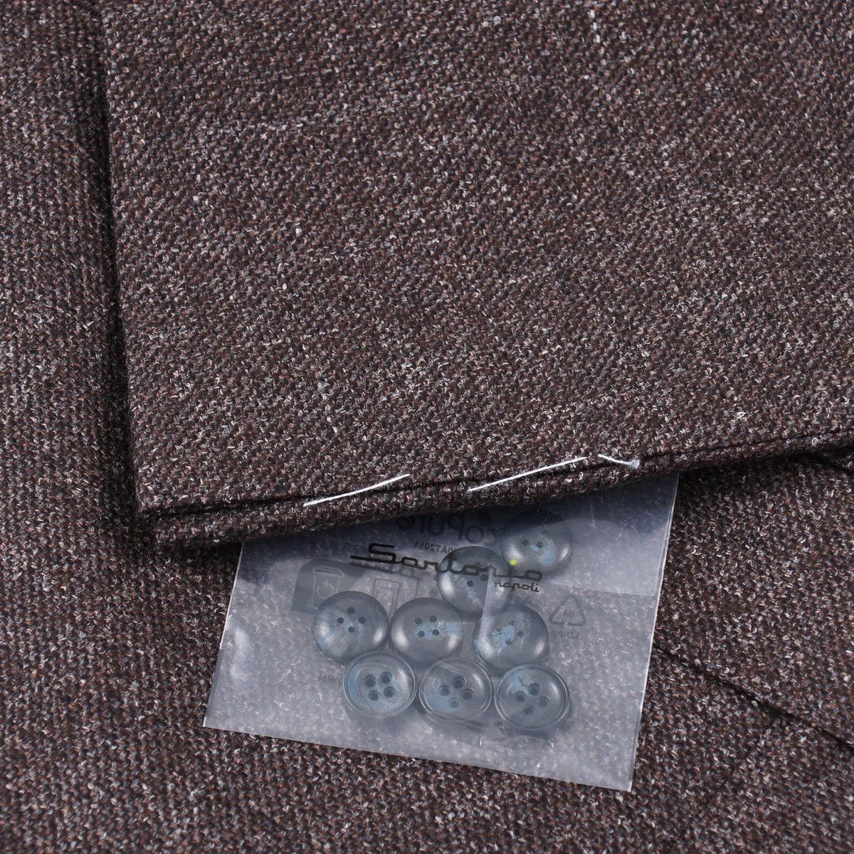 Sartorio Mélange Wool-Silk-Linen Sport Coat