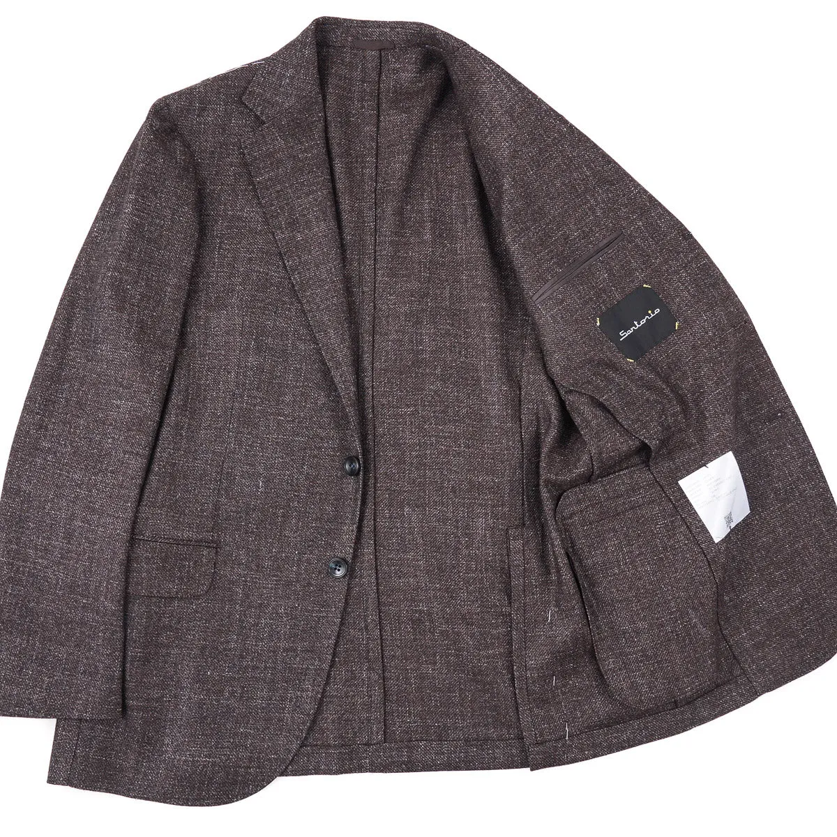 Sartorio Mélange Wool-Silk-Linen Sport Coat