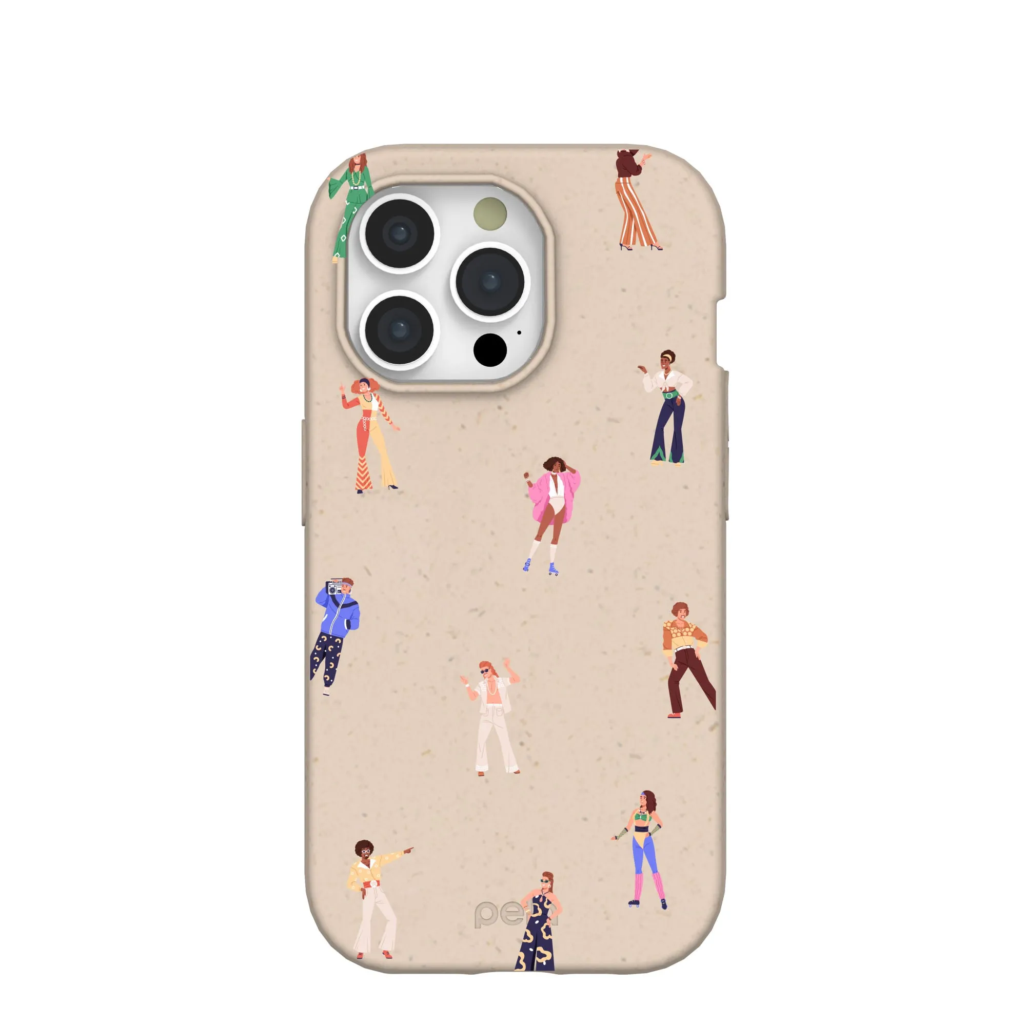 Seashell 80s Fever iPhone 15 Pro Case