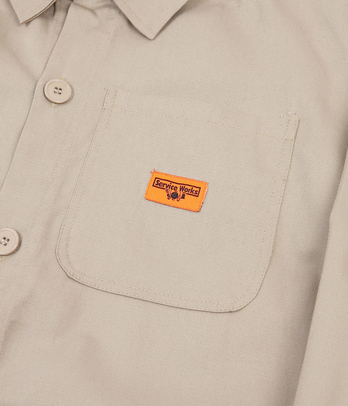 Service Works Bakers Work Jacket - Tan