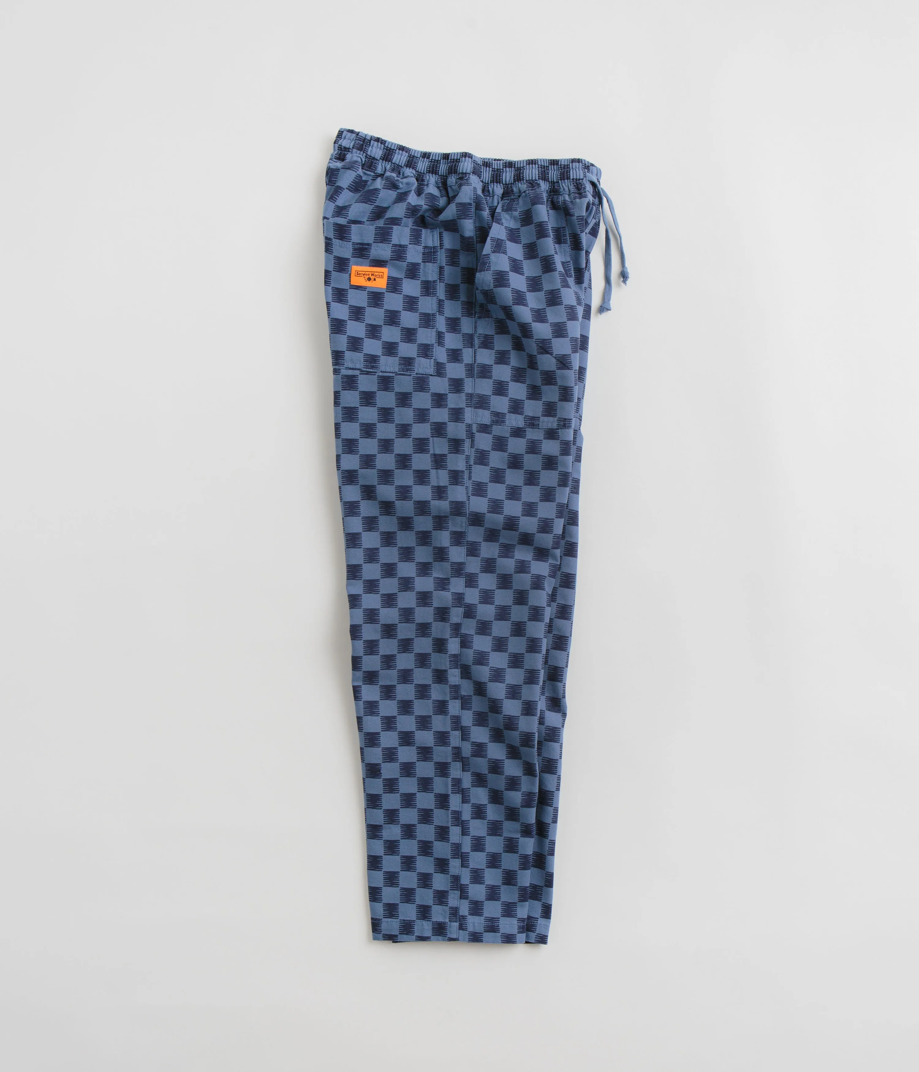 Service Works Classic Chef Pants - Blue Checker