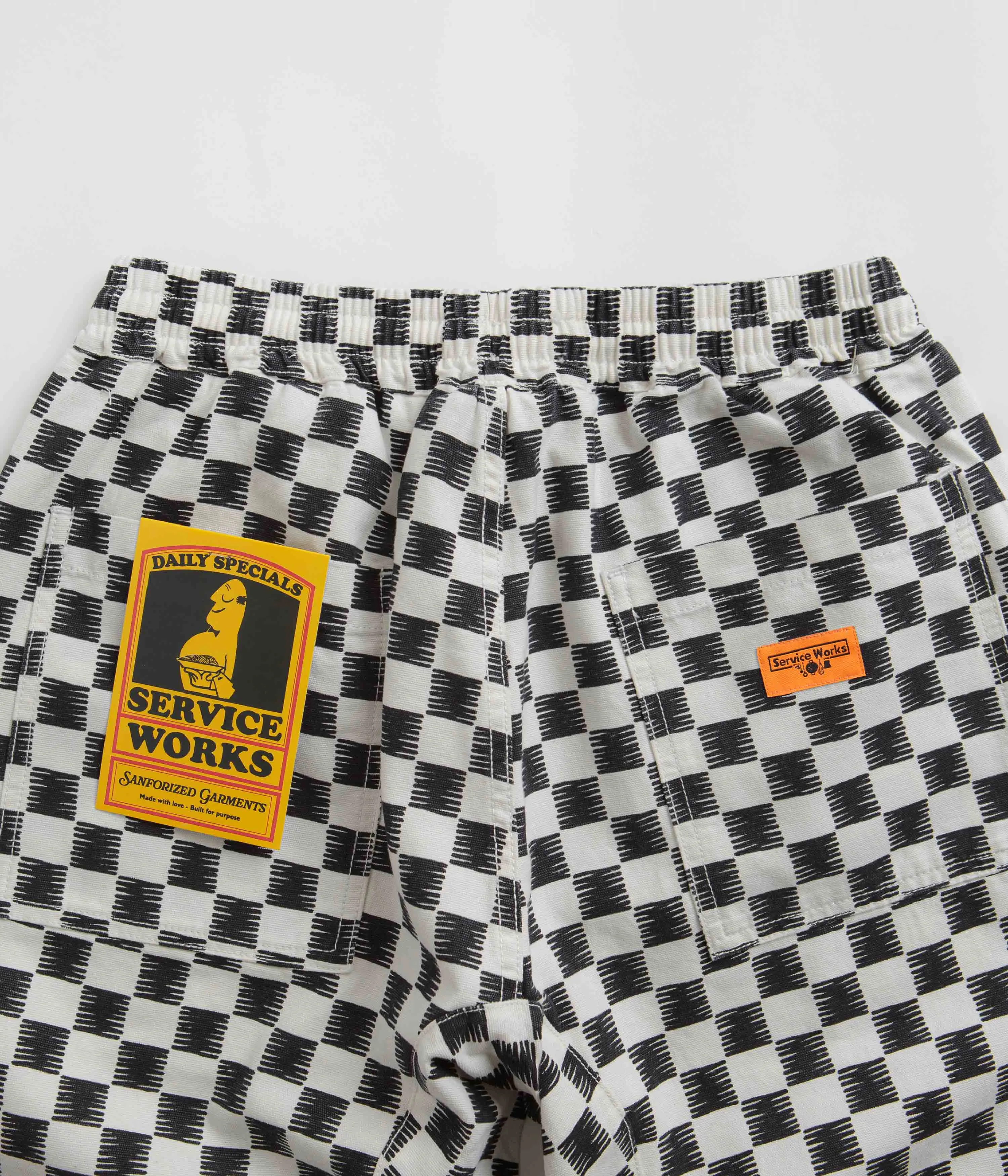 Service Works Classic Chef Pants - Checkered