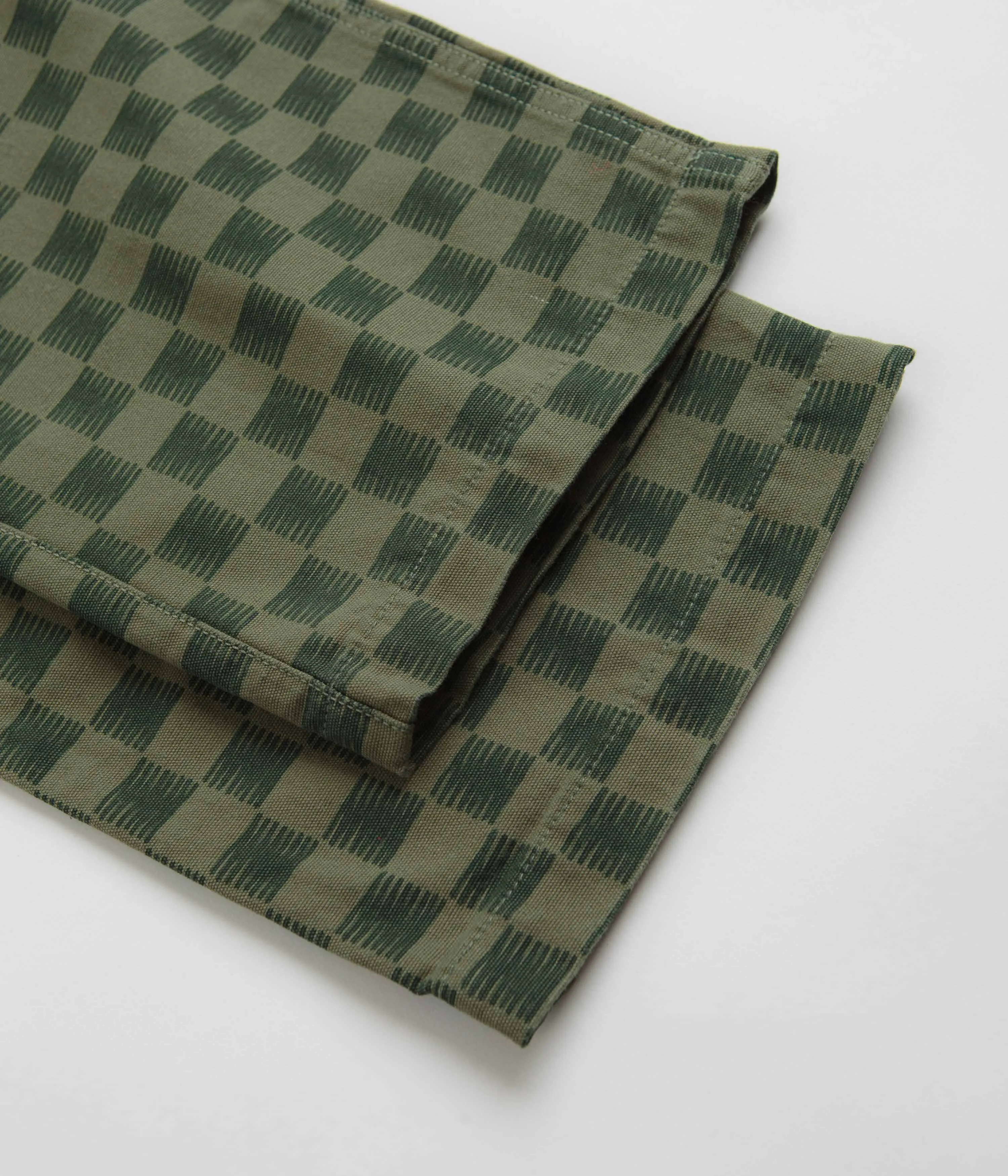 Service Works Classic Chef Pants - Green Checker